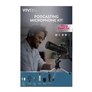 Vivitar Podcasting Microphone Kit